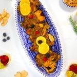 Poulet farci saveur fumé